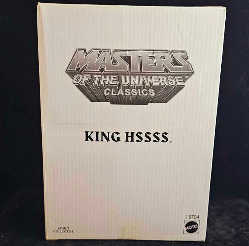 Mattel Masters of the Universe Classics King Hssss (MOTUC)
