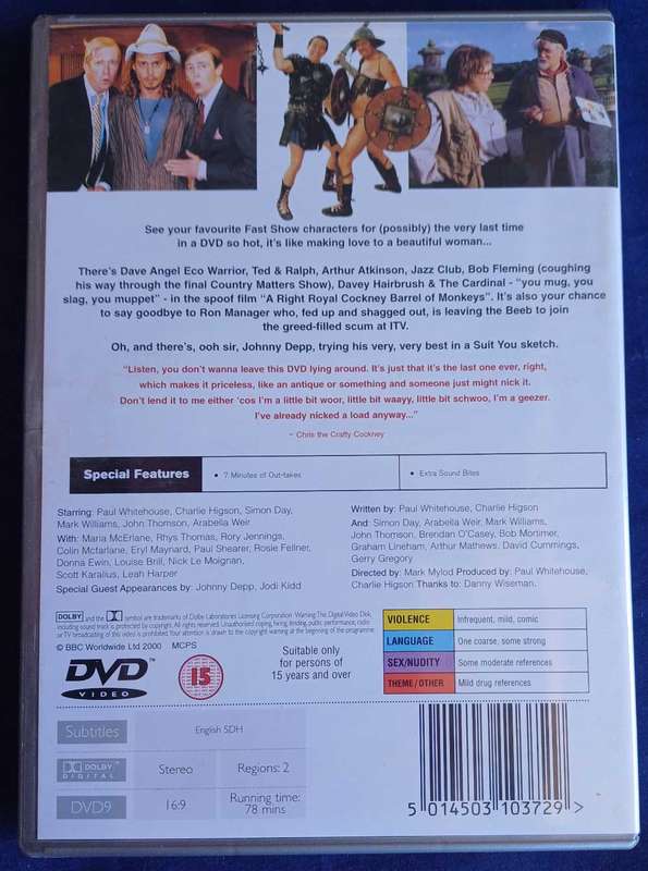 The last fast show ever part 1 dvd