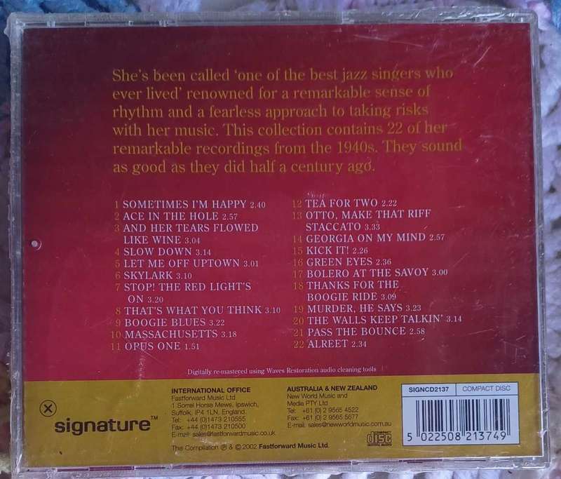 Anita O`Day cd *sealed*