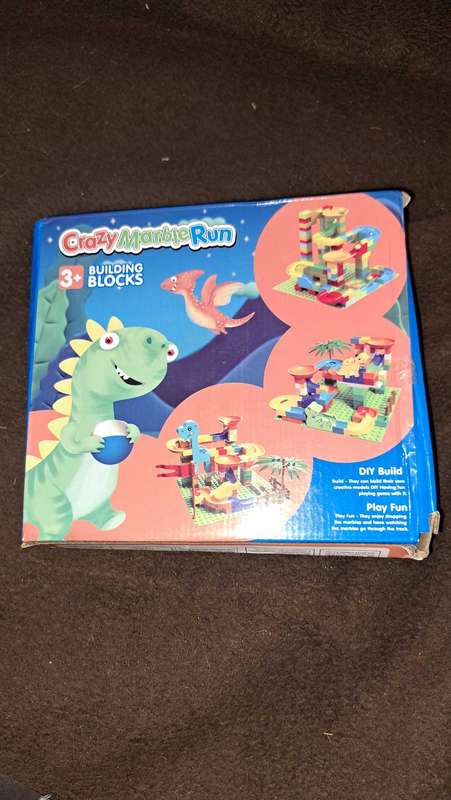 CRAZY MARBLE RUN 170PC With 20 FREE MARBLES