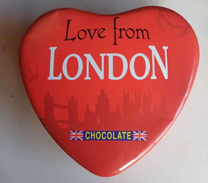 Love from London tin