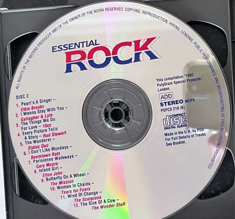 Double CD: Essential Rock - PSPCD 218