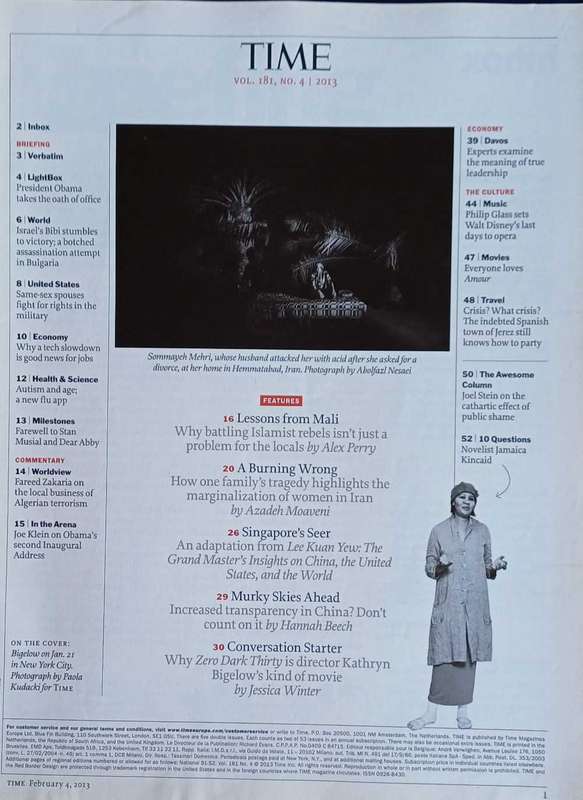 Time magazine February 4, 2013