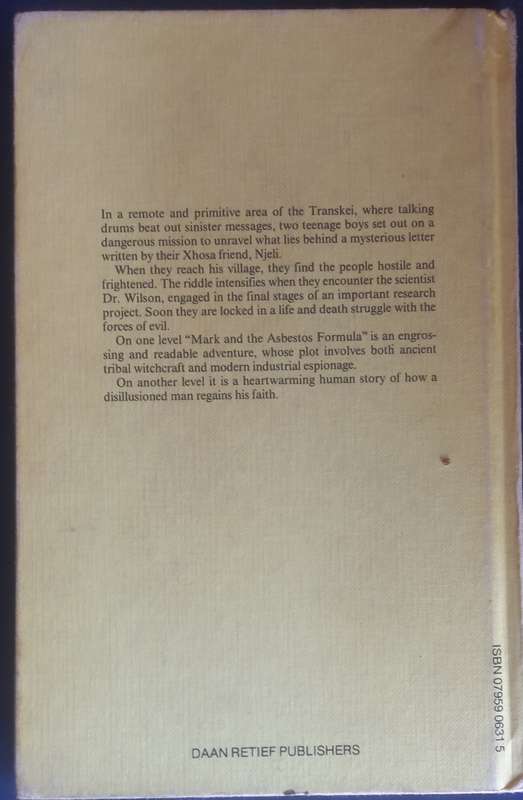 Mark and the asbestos formula by John Stamps