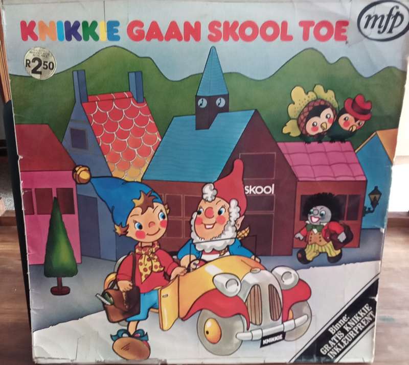 KNIKKIE GAAN SKOOL TOE LP VINYL RECORD STEREO