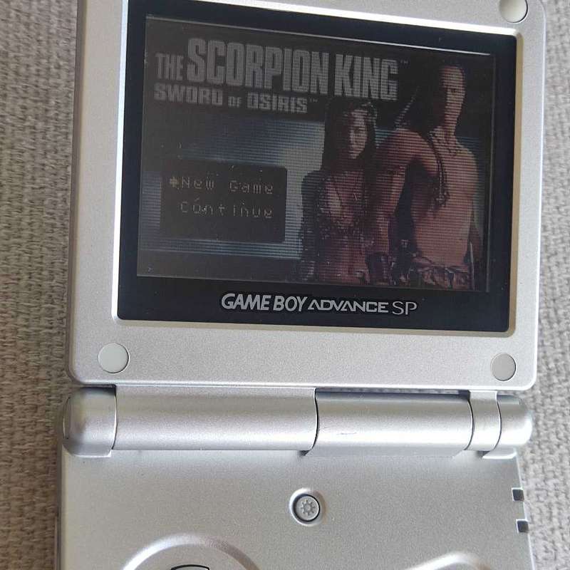 The Scorpion King Sword of Osiris Nintendo GameBoy Gba