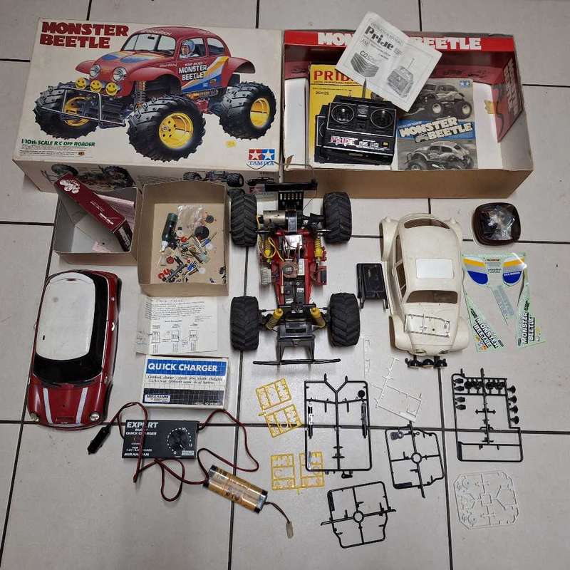 Vintage 80s RC Monster Beatle Tamiya