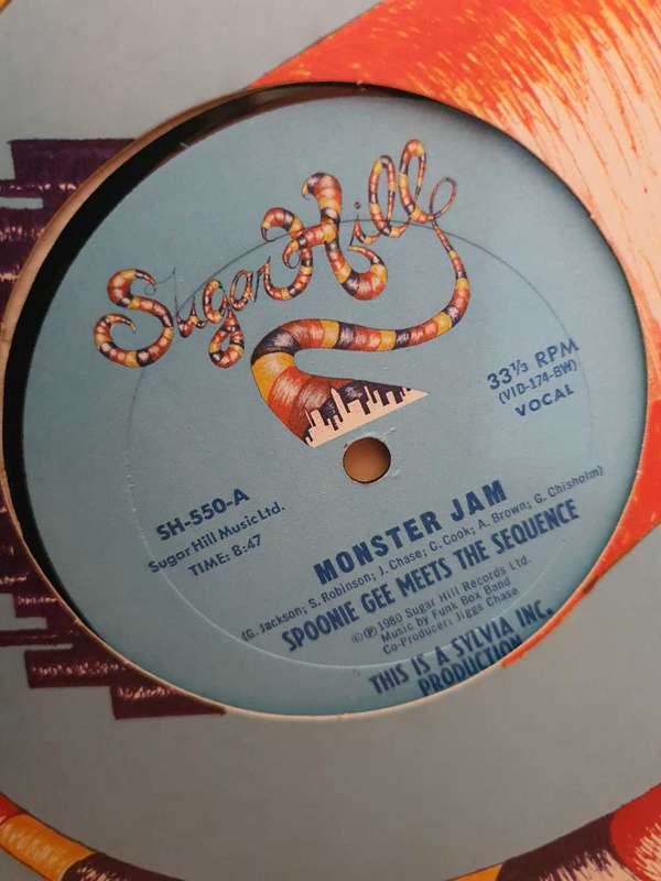 Spoonie Gee Meets The Sequence  Monster Jam - 1980 - 12` Vinyl