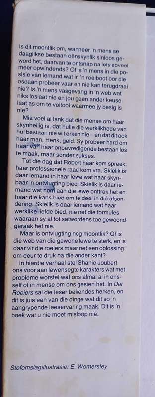 Die roeiers deur Shanie Joubert