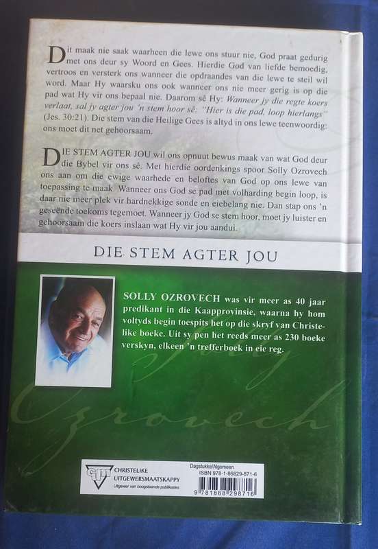 Die stem agter jou deur Solly Ozrovech