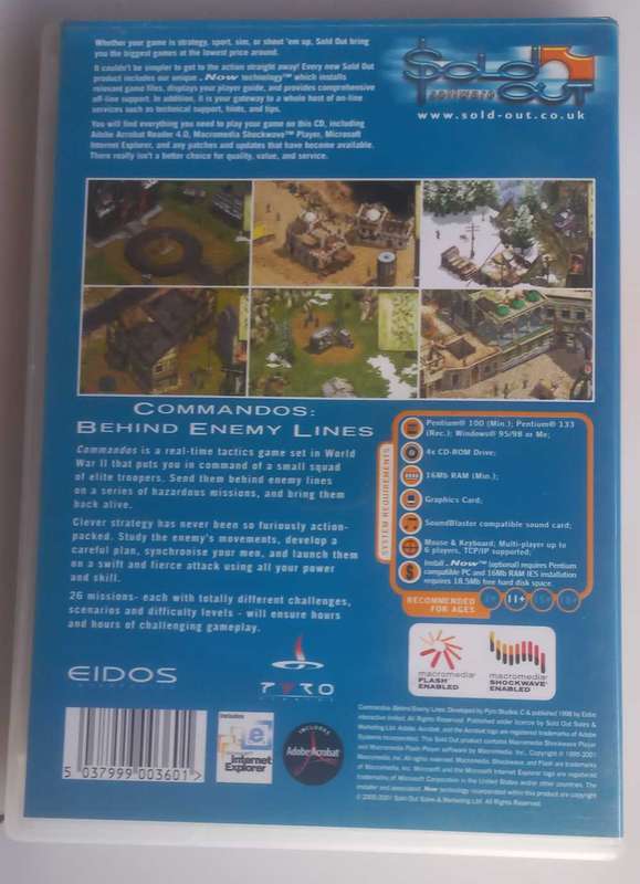 Commandos behind enemy lines PC