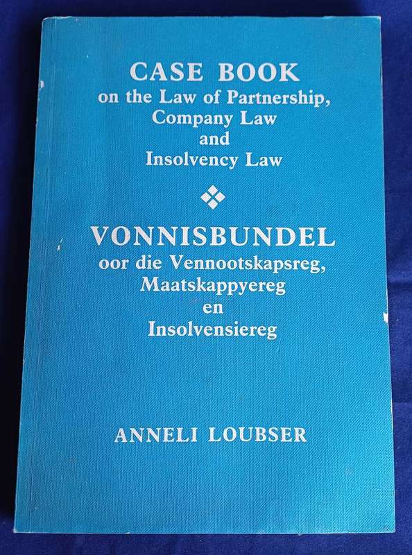 Case book on the law of partnership