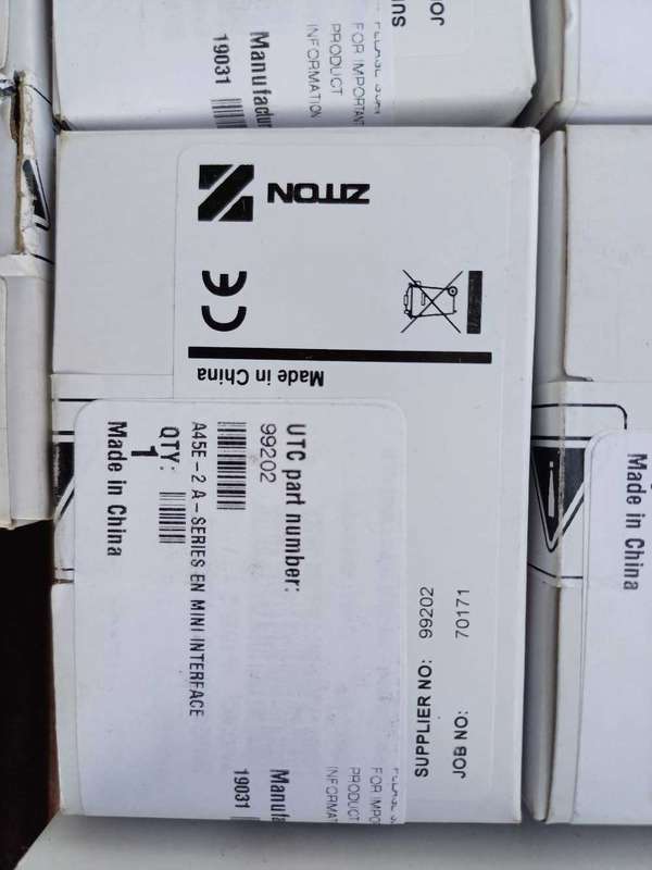 Ziton fire alarm E45e interface