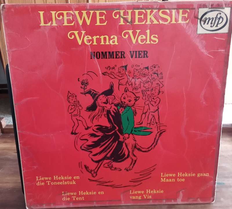 LIEWE HEKSIE NOMMER VIER - VERNA VELS LP VINYL RECORD AFRIKAANS