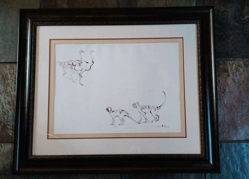 Zakkie Eloff Sepia Ink size 640mm x 460mm