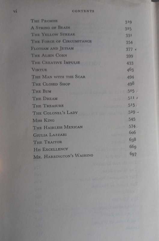 The world over by W Somerset Maugham volume one