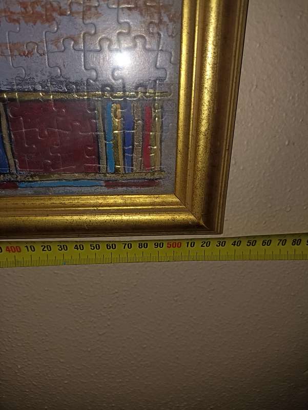 Nevertiti puzzle picture in frame