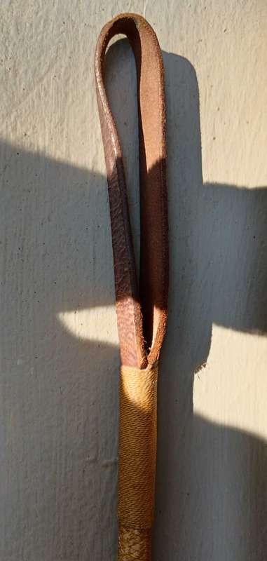 Antique Riding Crop with Antler Handle