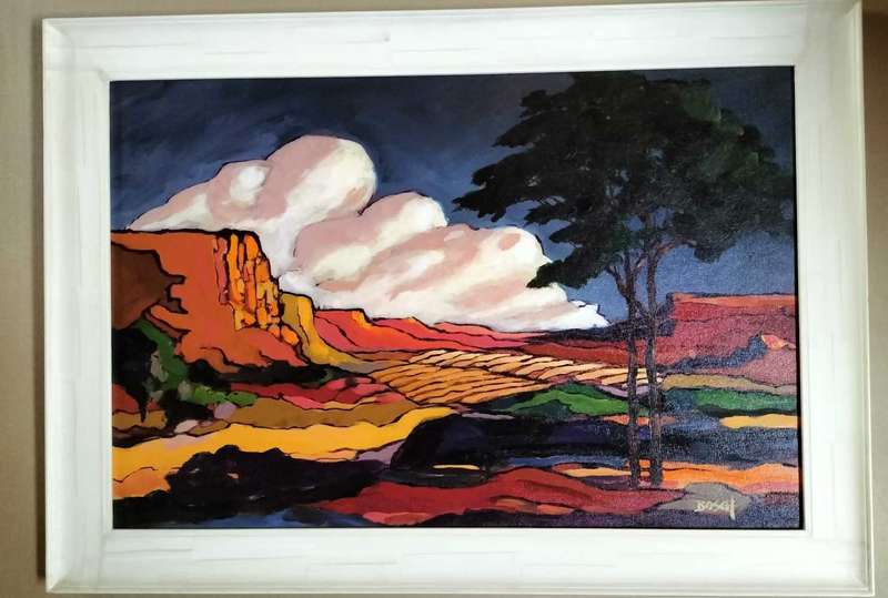 Cornelius Bosch Oil Size 730mm x 480mm