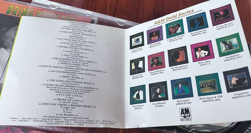 The Sandpipers - A&M Gold Series (1991) - MMTCD1677