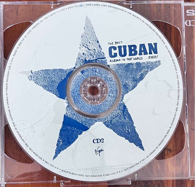 (2CD) The Best Cuban Album in the world  ever! (EU, 2000) VTDCDX288