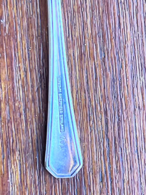 Sheffield epns A1 sugar spoon