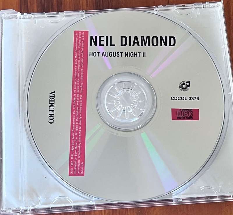 Neil Diamond - Hot August Night II (CDCOL3376)