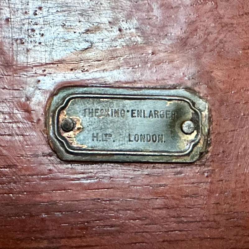 The King Enlarger, `H` Ltd, London - Magic Lantern Projector