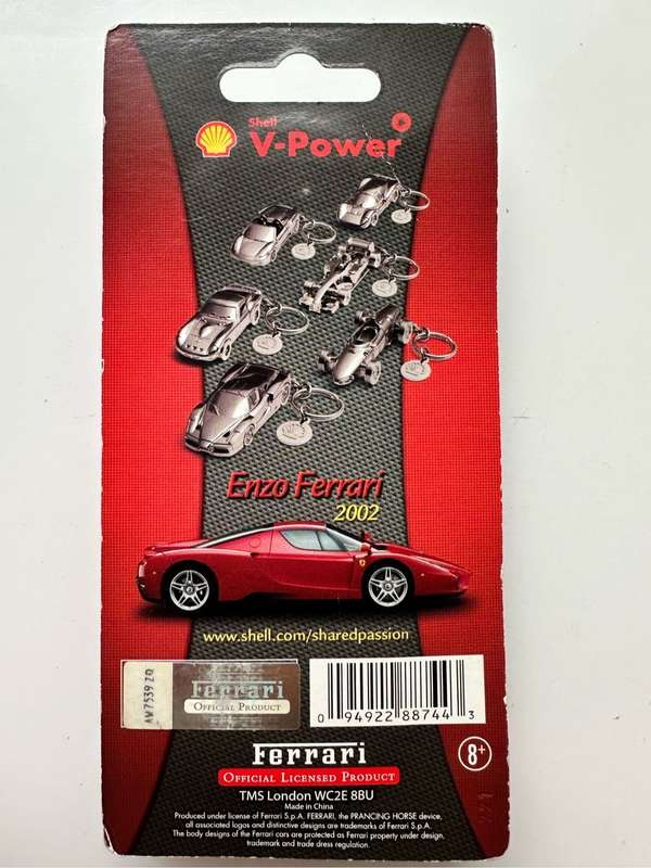 FERRARI ENZO FERRARI - V-POWER KEYRING