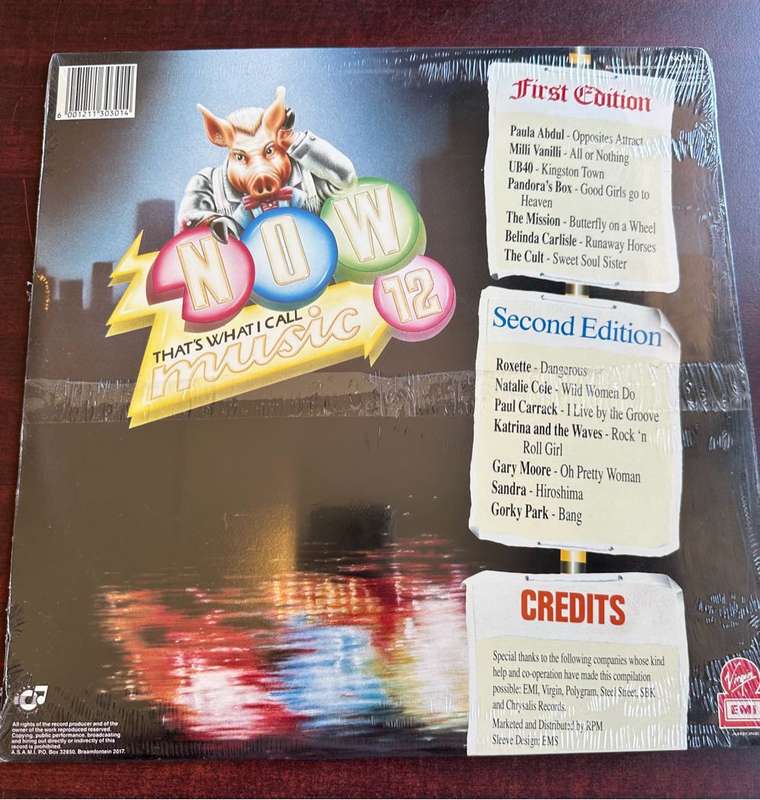 Now Thats What I Call Music Vol. 12 - sealed vinyl