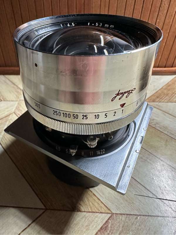 Carl Zeiss Biogon 1:4,5 f  53 mm