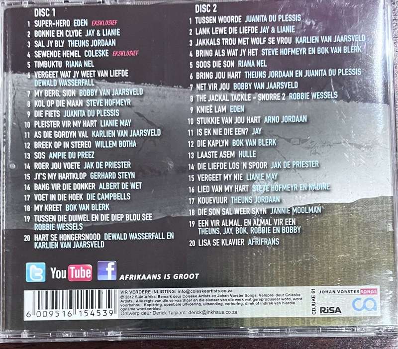 Afrikaans is Groot, vol. 5 double CD (CDJUKE 61)