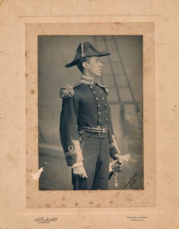 Antique Photograph of Soldier `Percy Edmonds` circa 1900