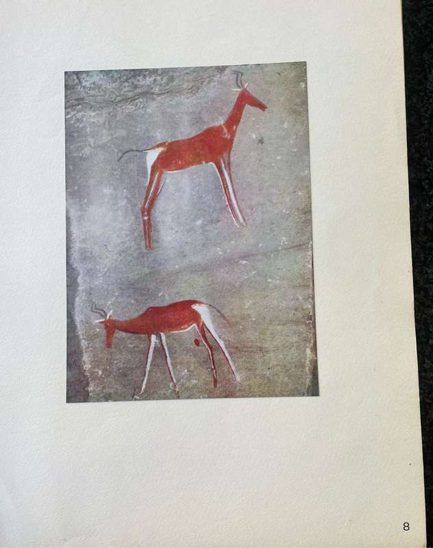 RARE!! WALTER BATTISS `BUSHMAN ART, Portfolio Number One, Art in South Africa` Red Fawn Press