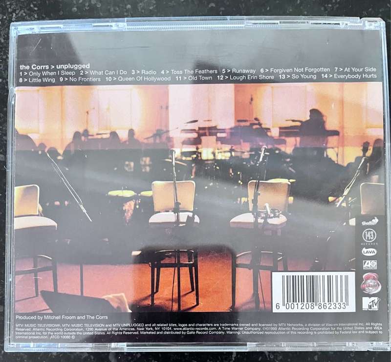 The Corrs - Unplugged (1999) - ATCD 10080