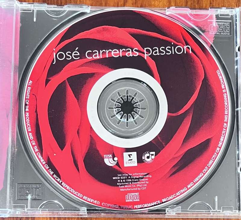Passion - José Carreras (RSA, 1996)