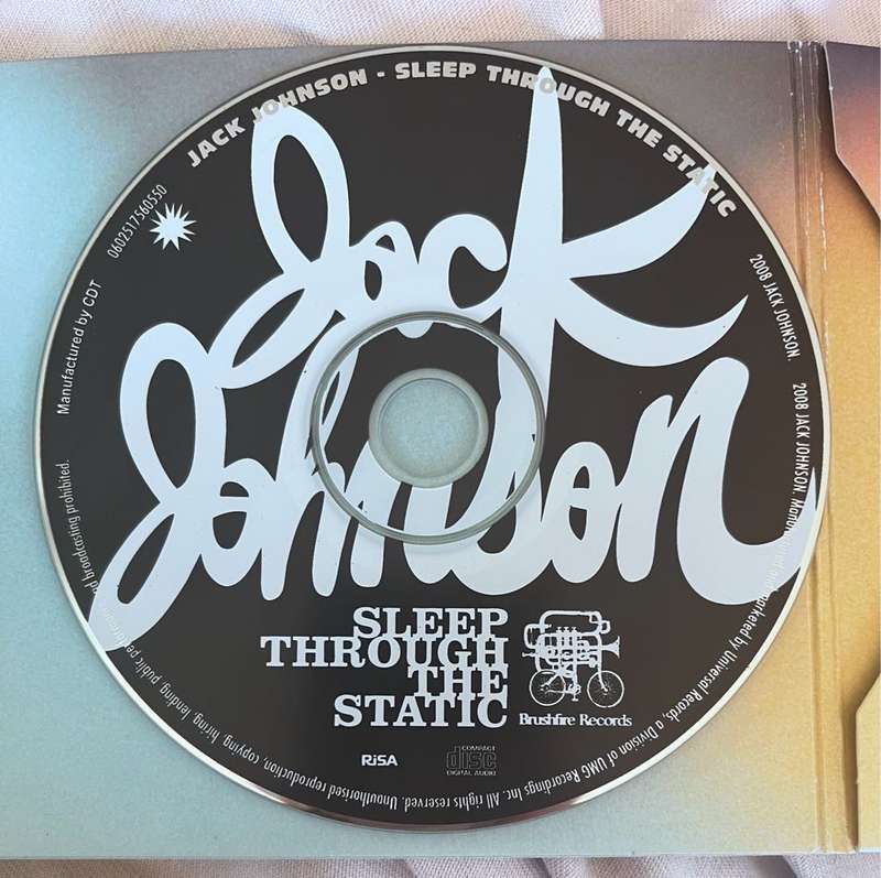 CD Jack Johnson - Sleep through the static (2008)
