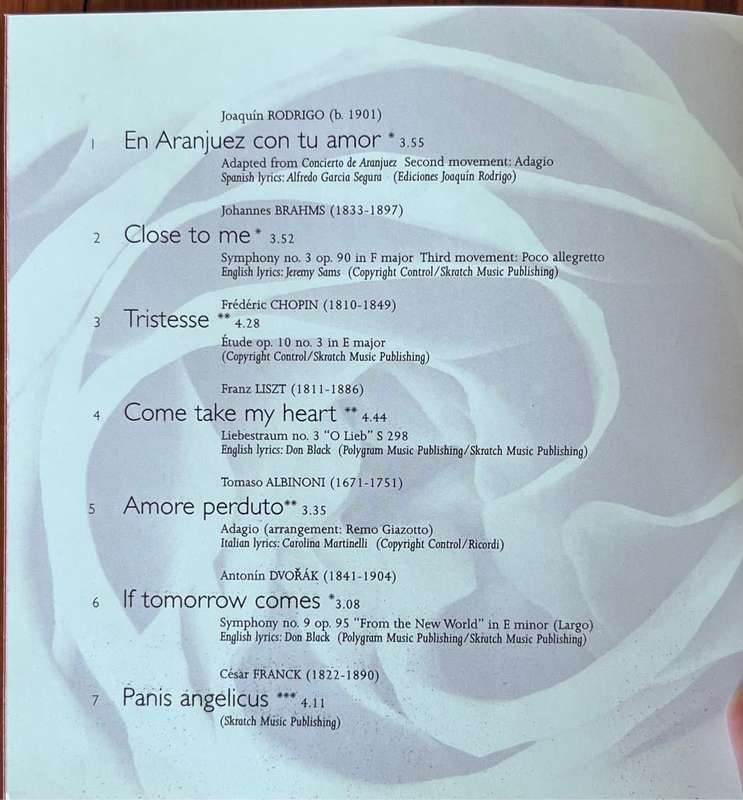 Passion - José Carreras (RSA, 1996)