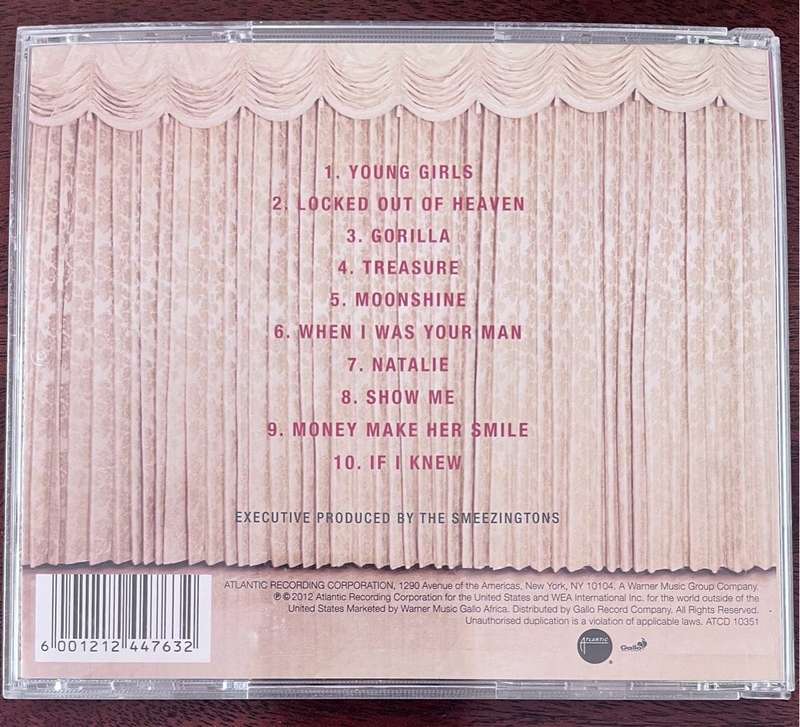 Bruno Mars - Unorthodox Jukebox (ATCD 10351)
