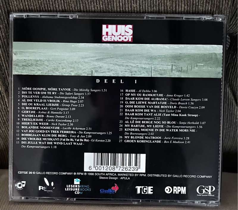 (3 cd set) Afrikaanse Volksliedjies (CDTGE 20, 21 and 22)