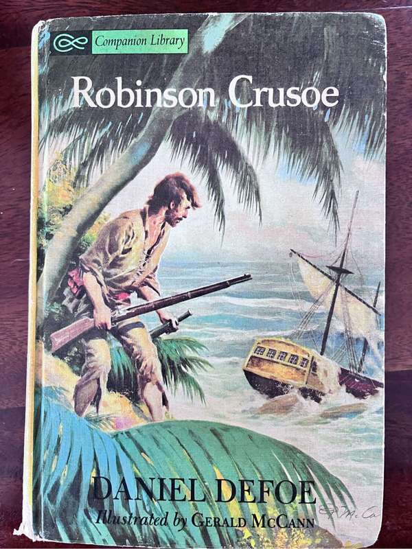 The Swiss Family Robinson and Robinson Crusoe in one book (1963)