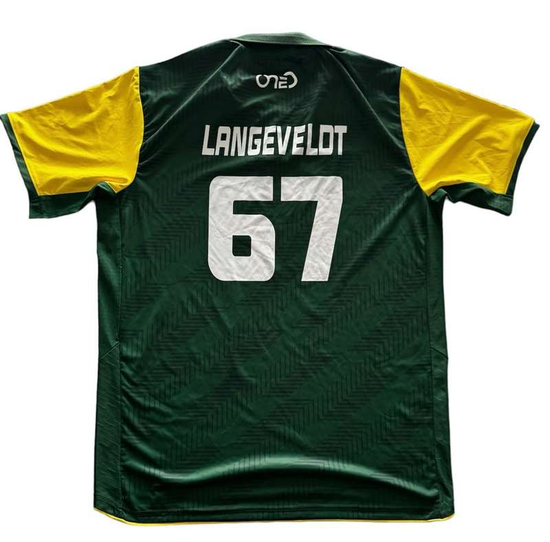 Cricket Jerey WCL  Charl Langeveldt Size XXL