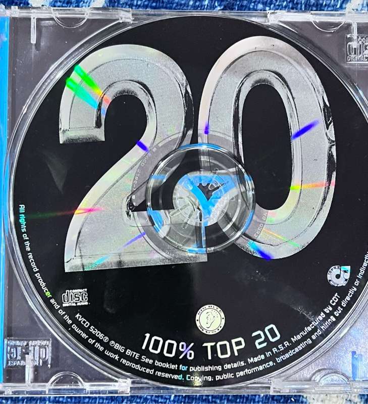 100% Top 20 (1999, KVCD5206)