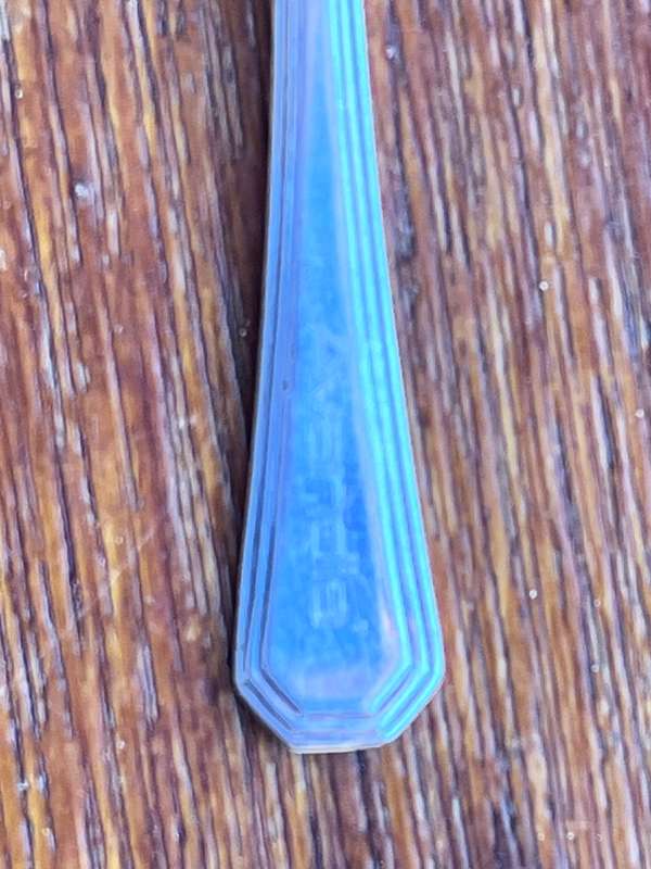 Sheffield epns A1 sugar spoon