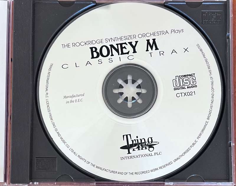 Boney M - by Rockridge Synthesizer Orchestra CTX021
