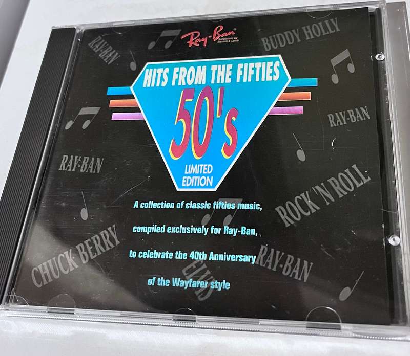 (CD) Ray-Ban Wayfarer 40-year anniversary: hits from 50s (1993)