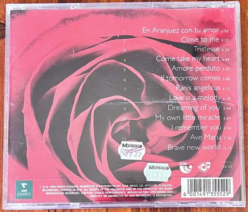 Passion - José Carreras (RSA, 1996)