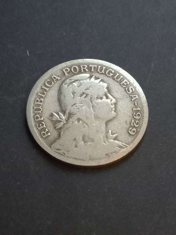 1929 Portuguesa 50 Centavos