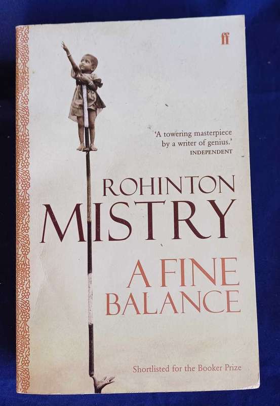 A fine balance by Rohinton Mistry