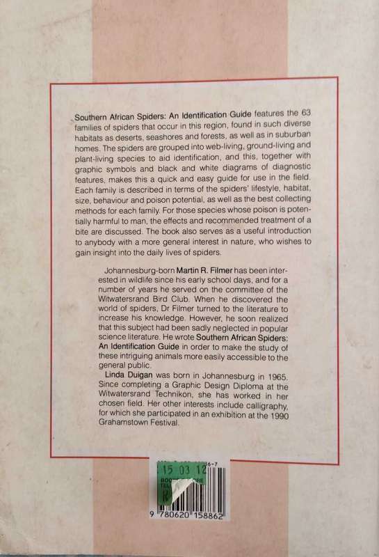 Southern African Spiders -An identification guide